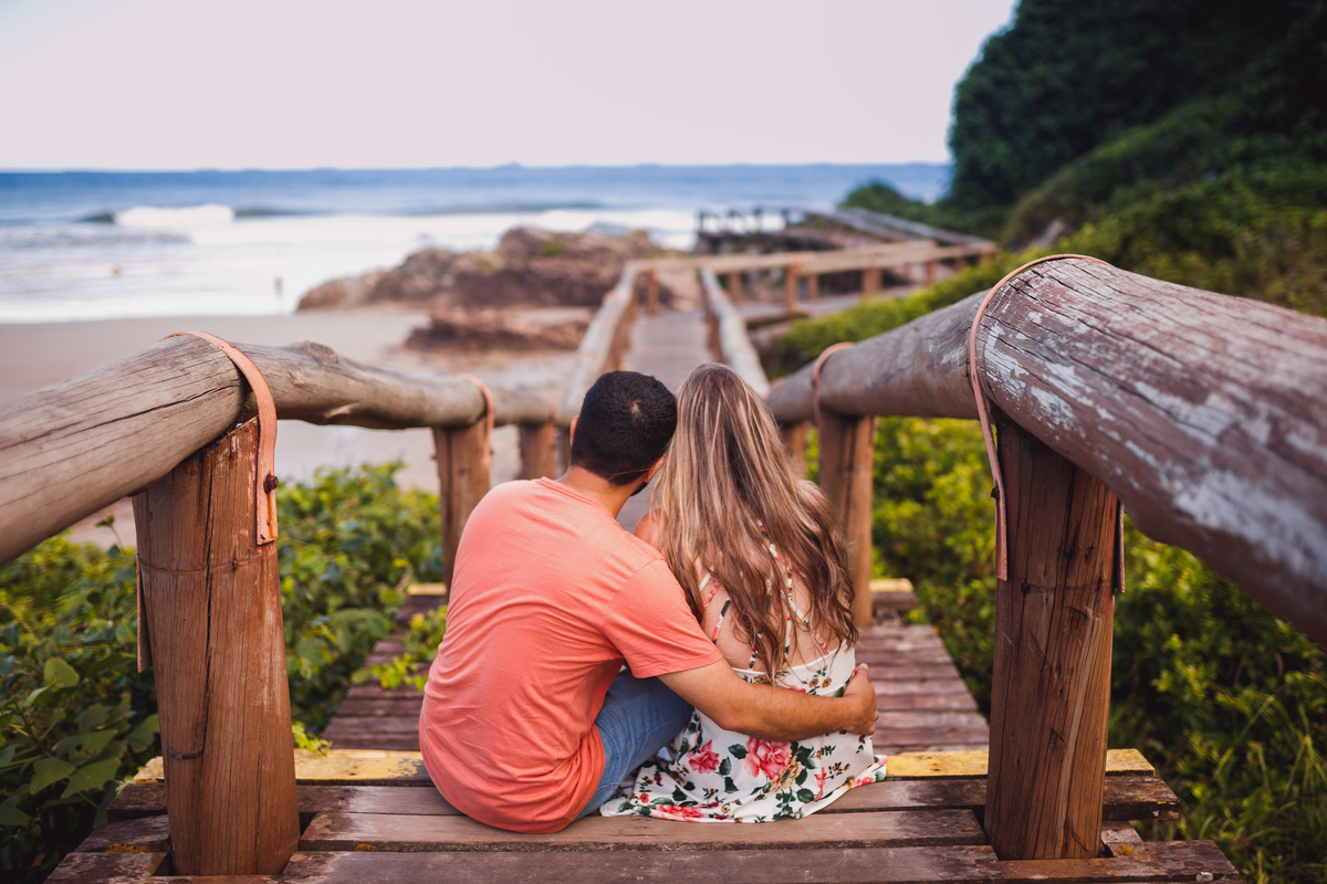 fotografa familia curitiba - ensaio casal ilha do mel praia