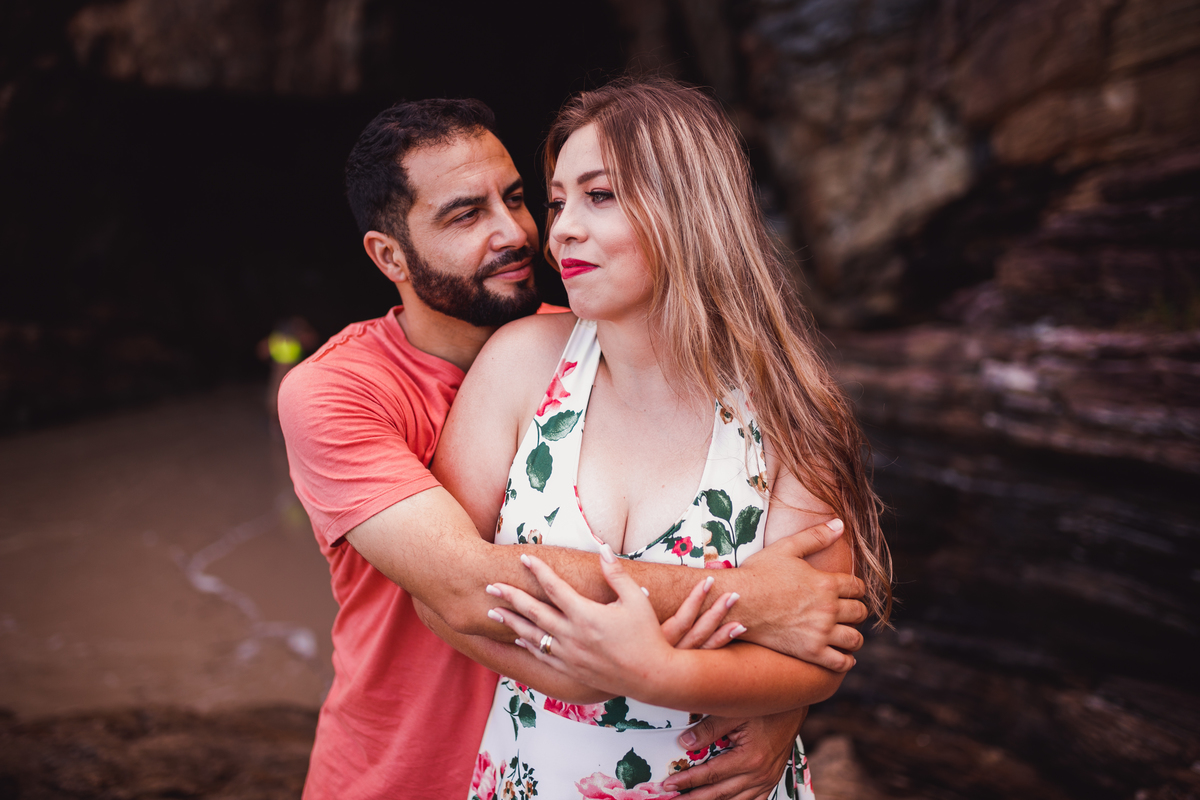 fotografa familia curitiba - ensaio casal ilha do mel praia