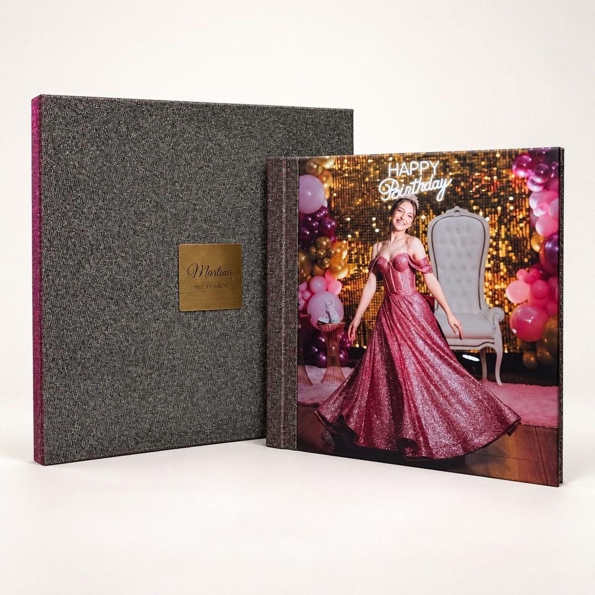 Fotolibro y estuche juntos