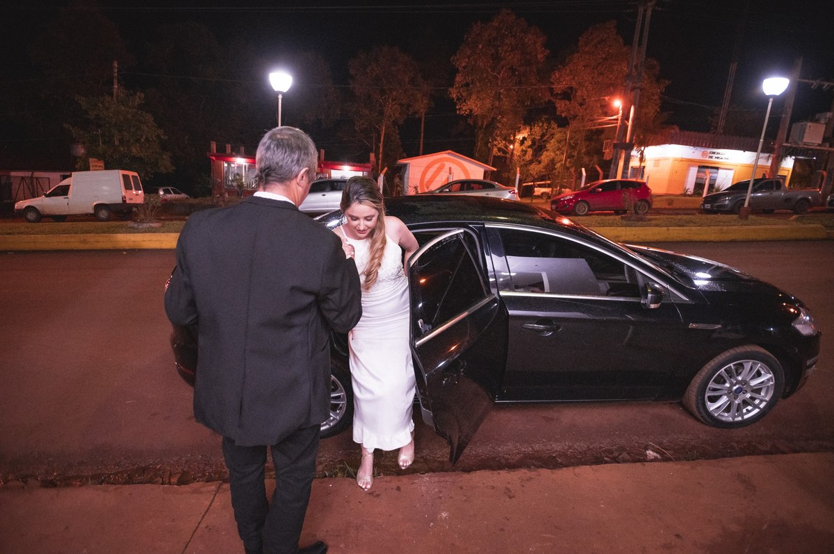 recepción de la novia por el papa