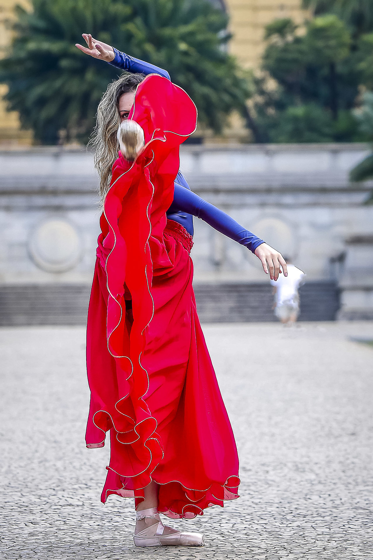 Ensaio fotográfico com bailarinas