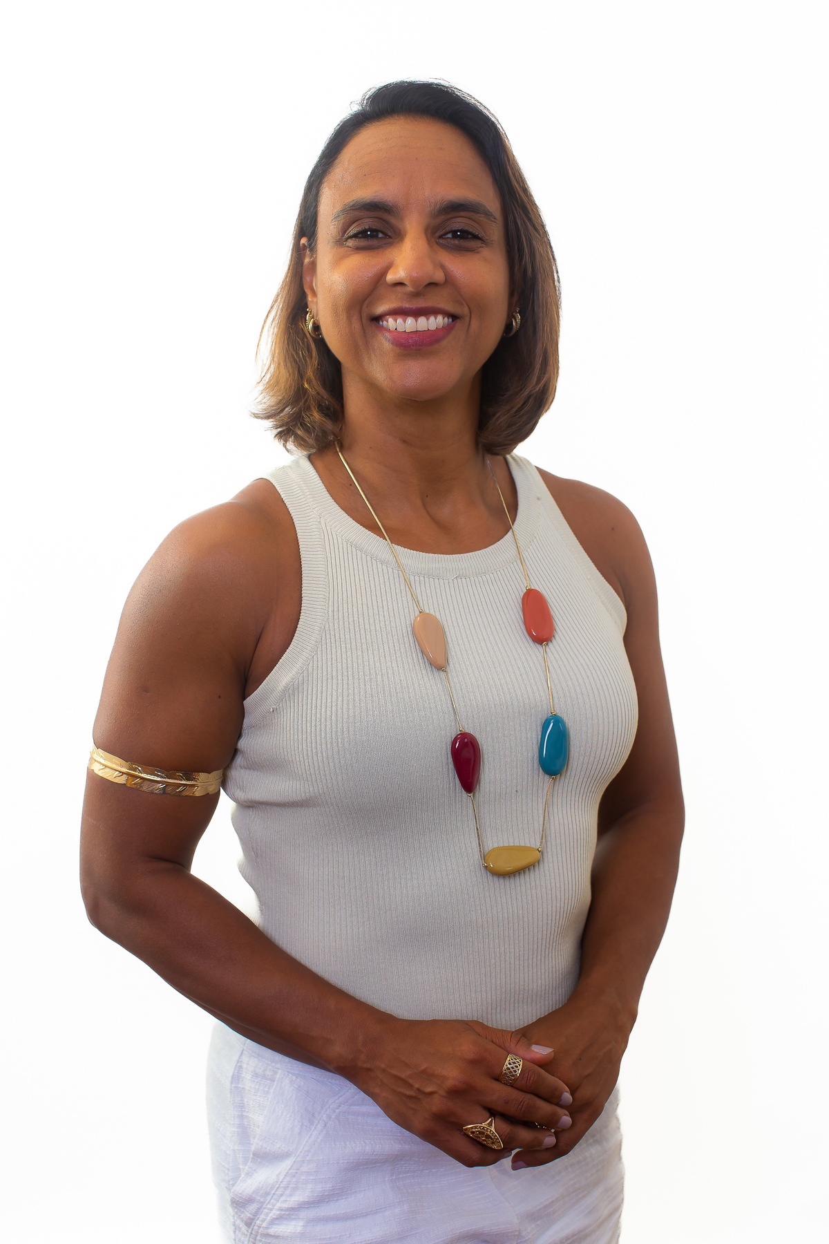 Retrato corporativo da nutricionista Andréia Naves