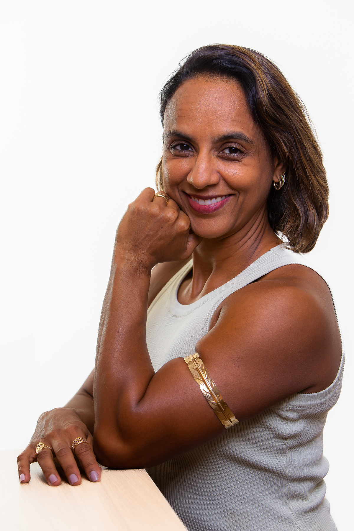 Retrato corporativo da nutricionista Andréia Naves