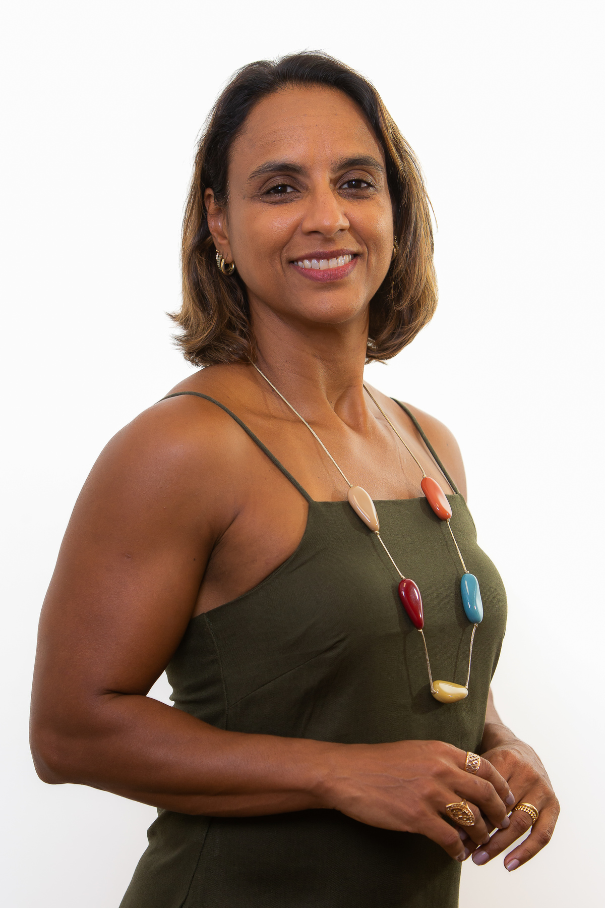 Retrato corporativo da nutricionista Andréia Naves