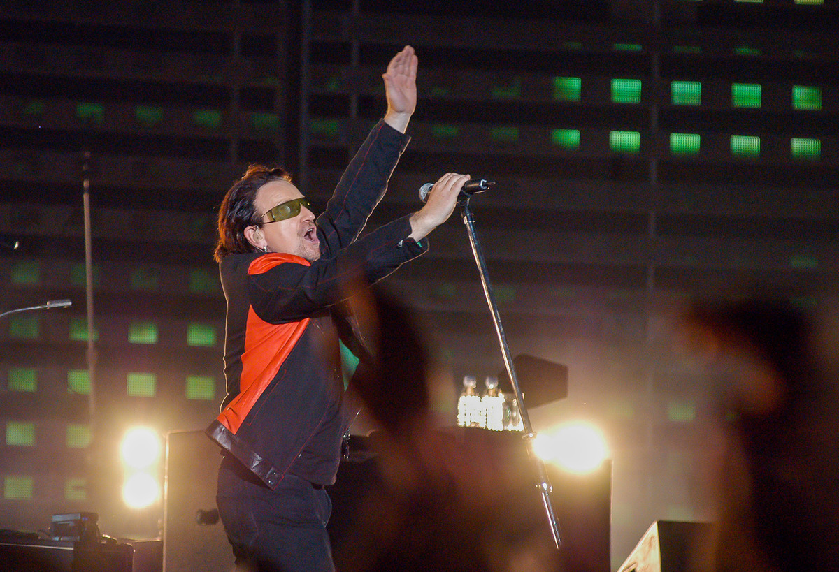 show do U2 no Brasil 