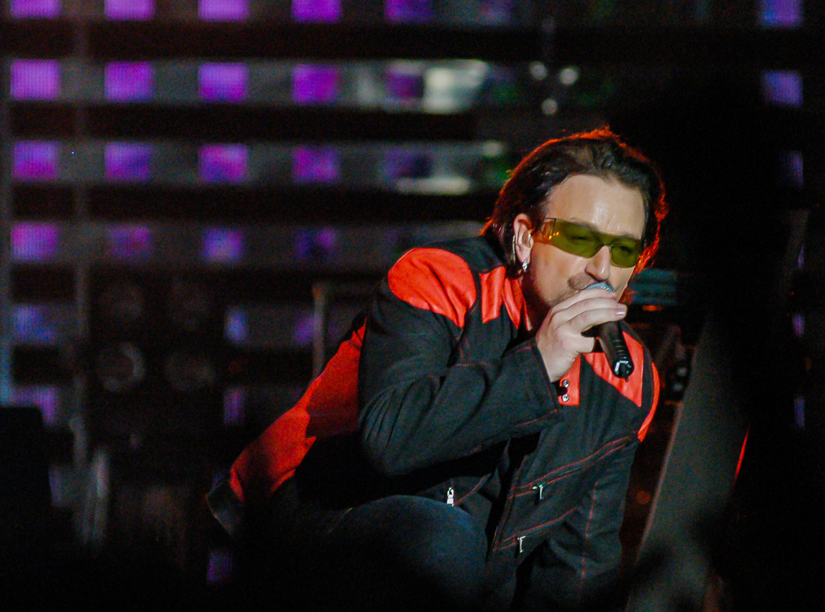 show do U2 no Brasil, fotos Ricardo Bakker