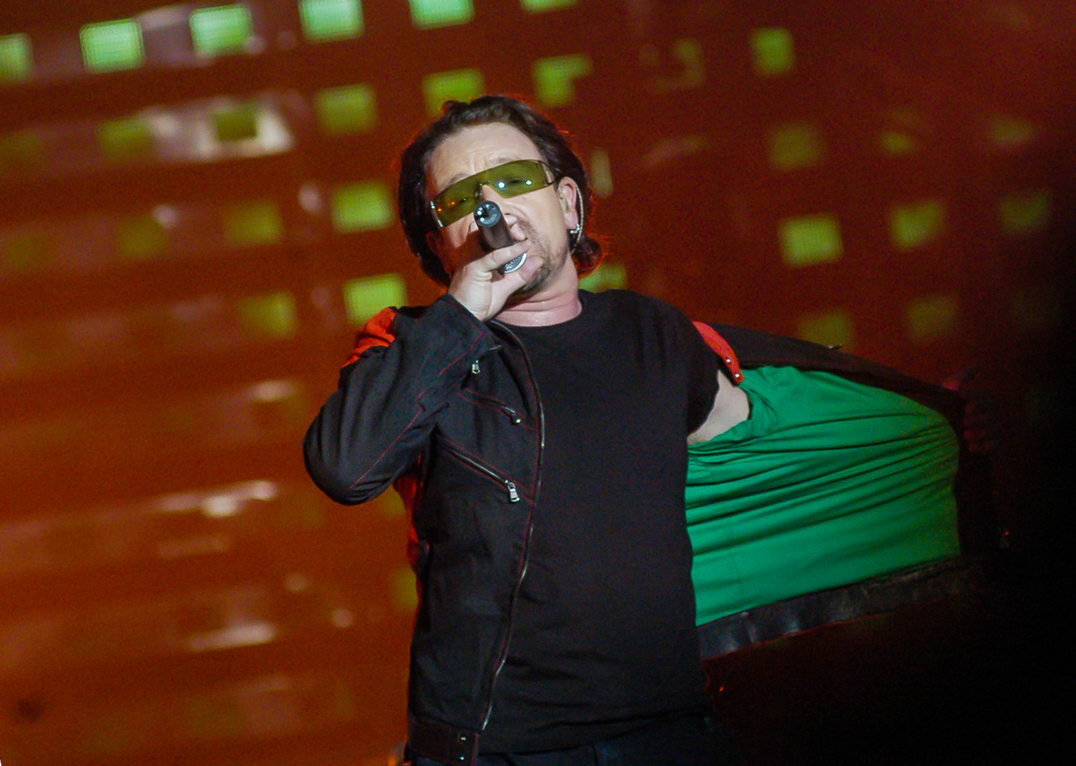 show do U2 no Brasil, fotos Ricardo Bakker