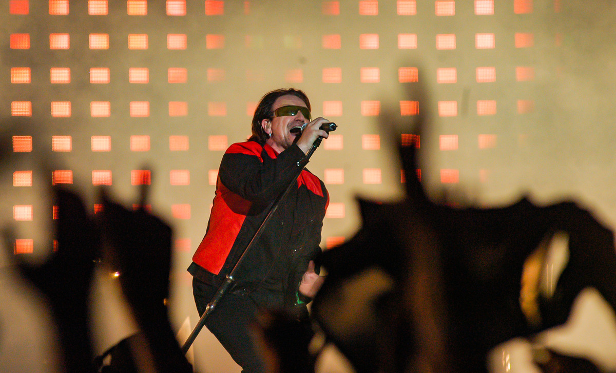 show do U2 no Brasil, fotos Ricardo Bakker