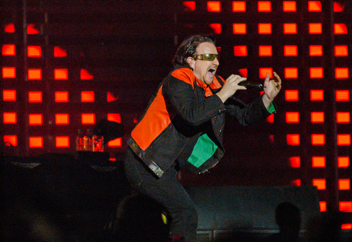 show do U2 no Brasil 