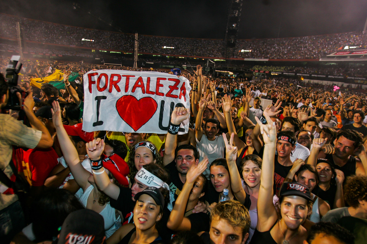 show do U2 no Brasil, fotos Ricardo Bakker