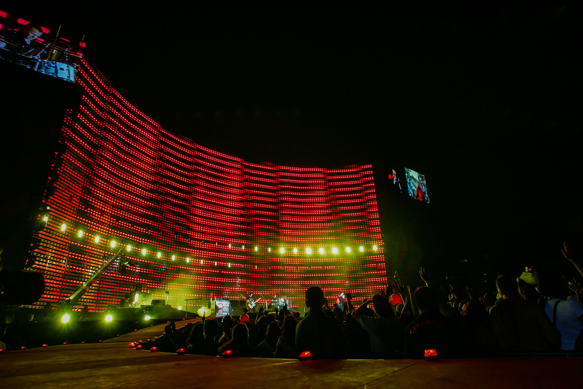 show do U2 no Brasil, fotos Ricardo Bakker