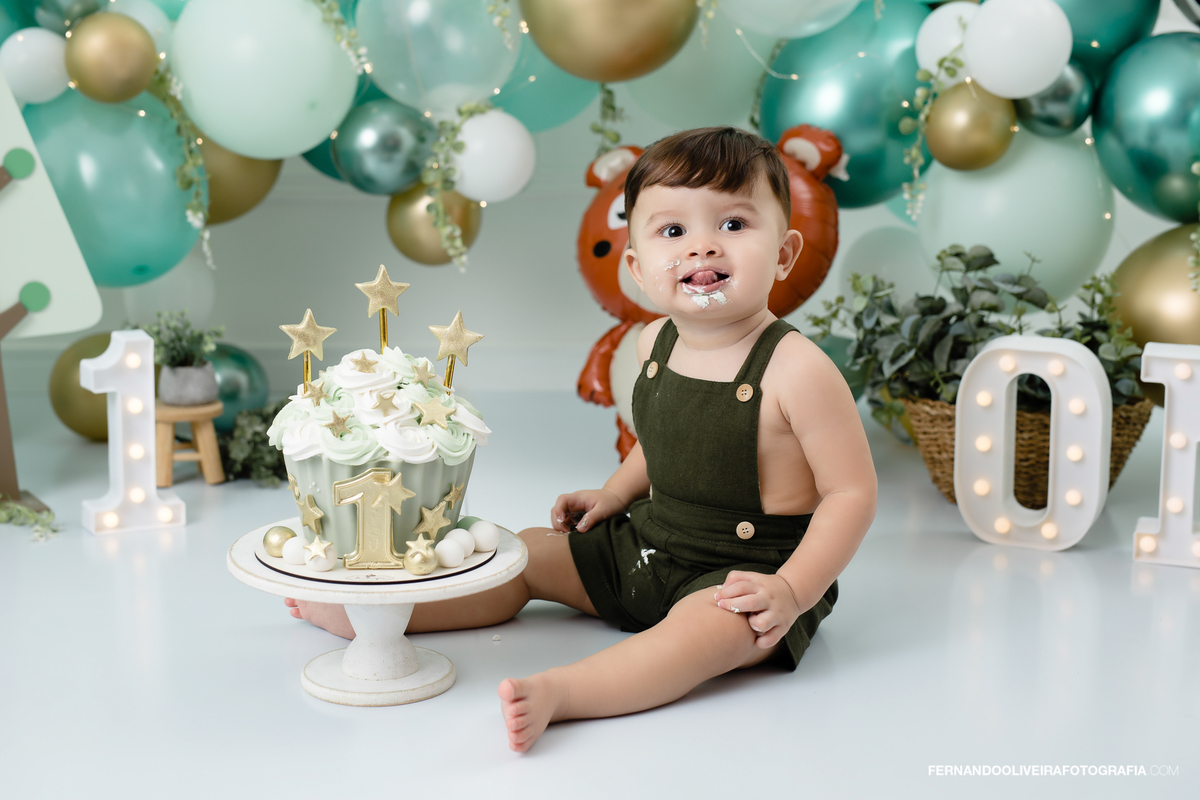 ensaio smash the cake sao paulo brooklin zona sul aniversário infantil estudio bebê 1 ano