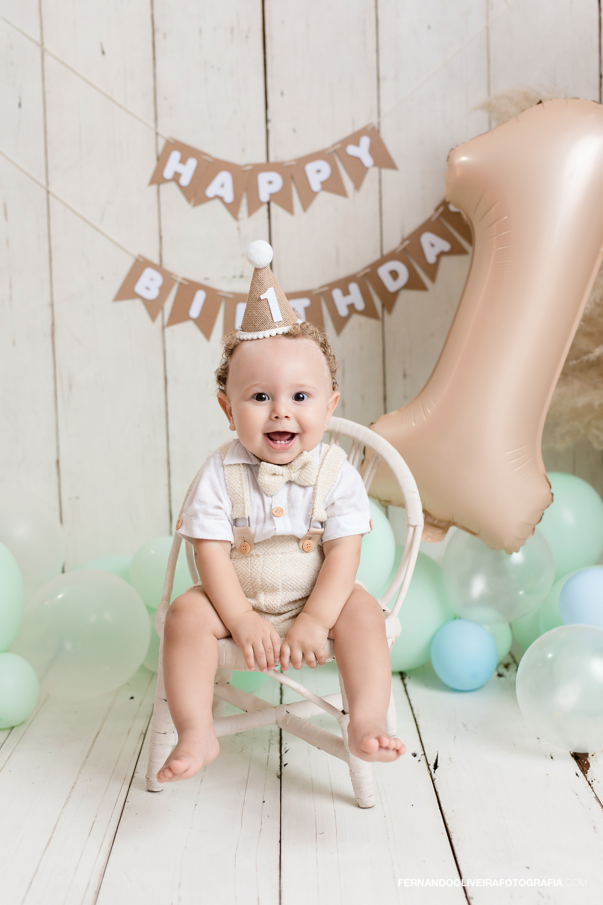 Ensaio smash the cake um 1 ano aniversario bebe buffet