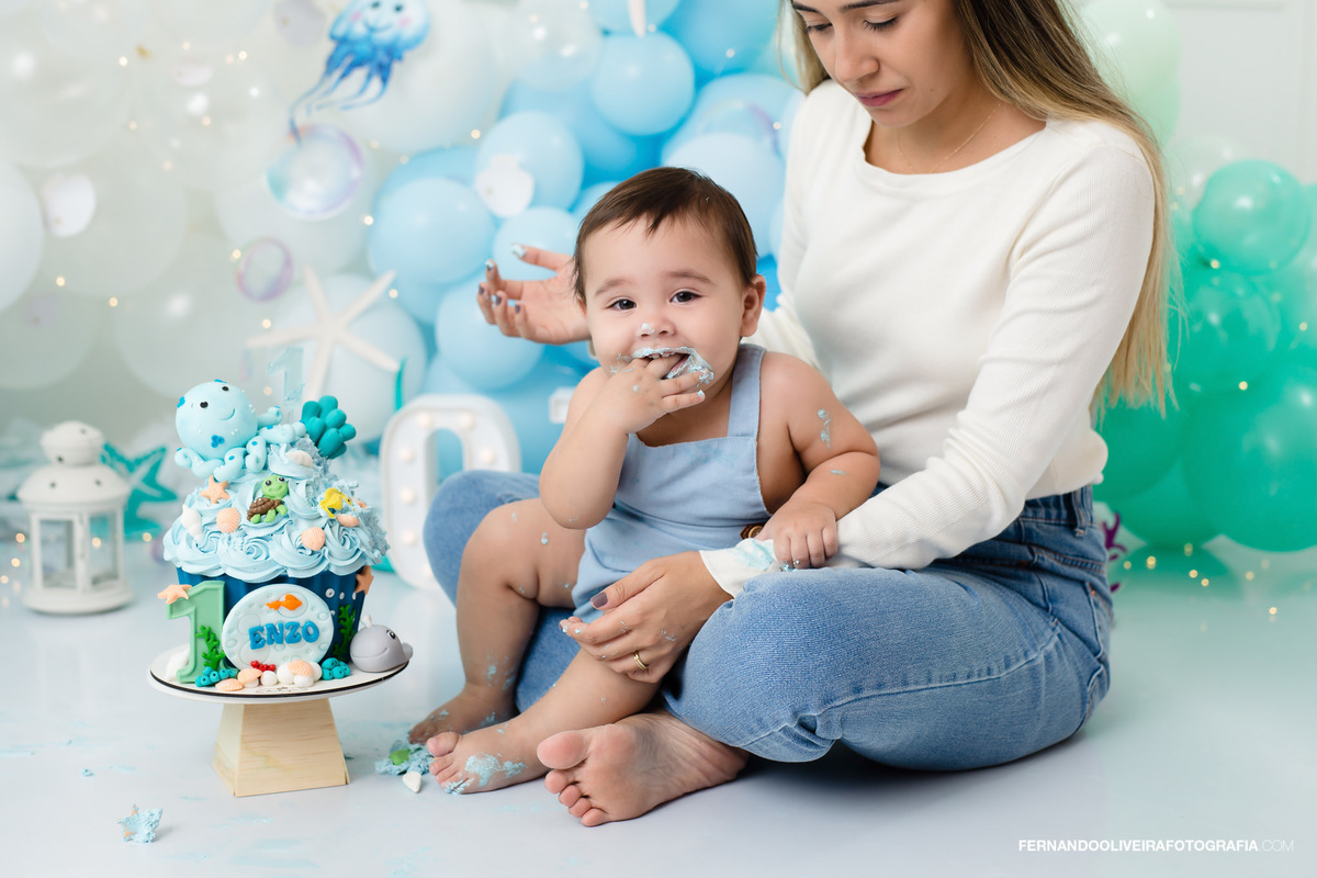 Ensaio fotografico estudio sao paulo brooklin moema campo belo fotografo infantil smash the cake bebe