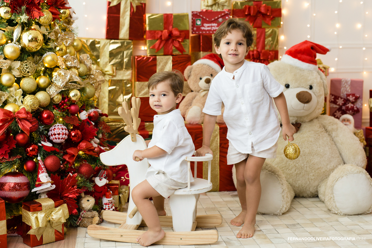 Natal sessao estudio brooklin moema são paulo zona sul fotografo fotografa mini decoração arvore de natal 