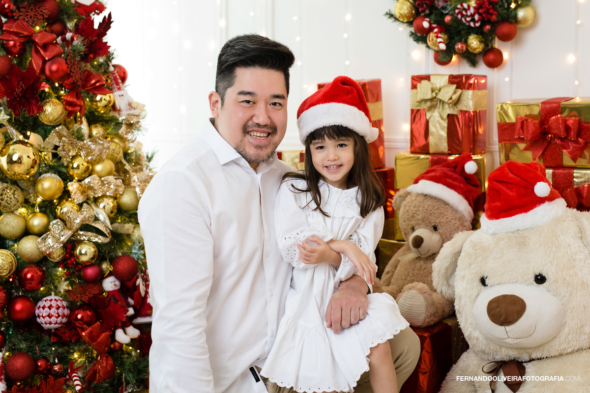 ensaio sessao de natal estudio decoraçao natalina fotografo fotografa fernando oliveira bruna rafaela brooklin moema campo belo zona sul