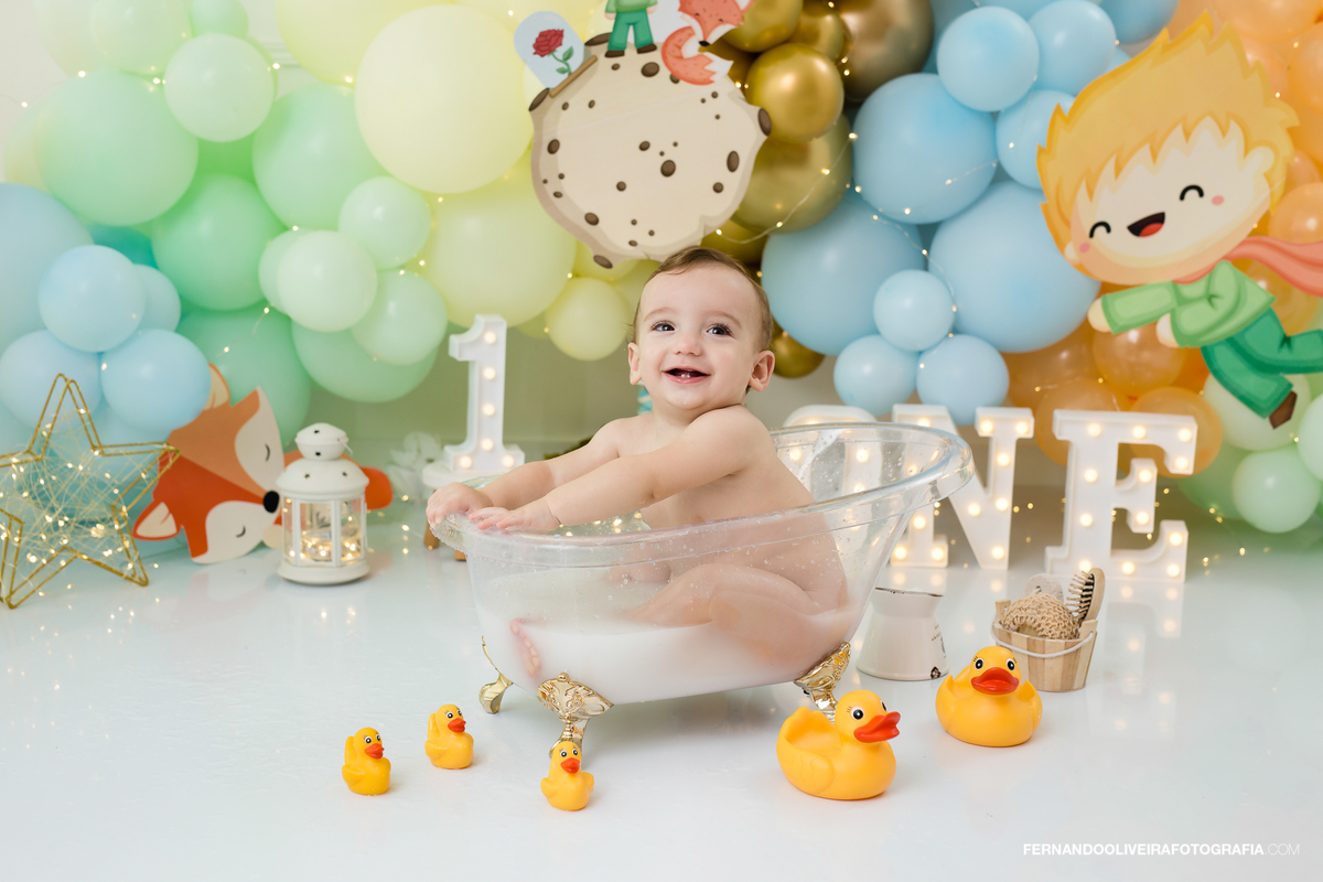 Ensaio smash the cake estudio bebe um ano aniversario bebe