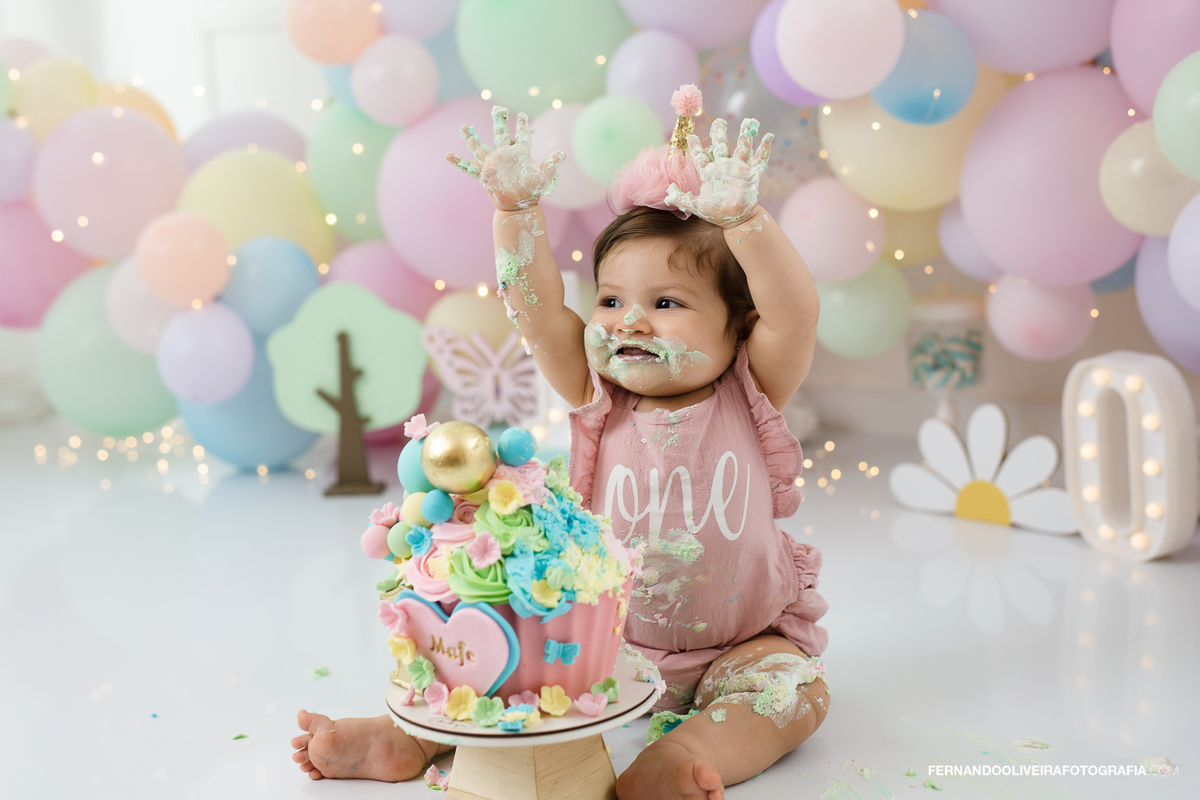 Aniversario fotografa fotografo ensaio estudio festa 1  3 anos 2 zona sul são paulo Smash the Cake 