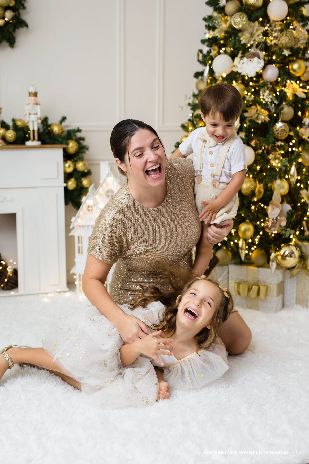 ensaio de natal 2025 estudio fotografico infantil sao paulo sp fernando oliveira decoracao bruna rafaela fotografo