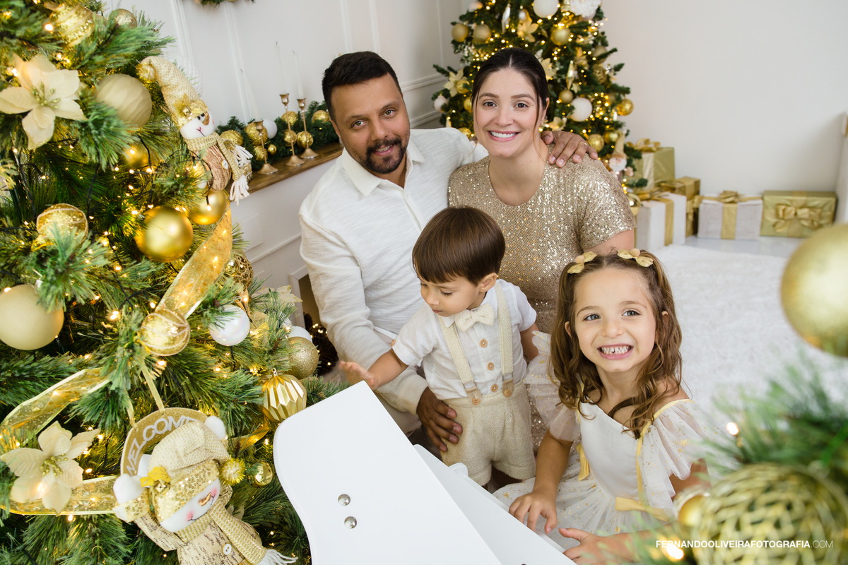 ensaio de natal 2025 estudio fotografico infantil sao paulo sp fernando oliveira decoracao bruna rafaela fotografo