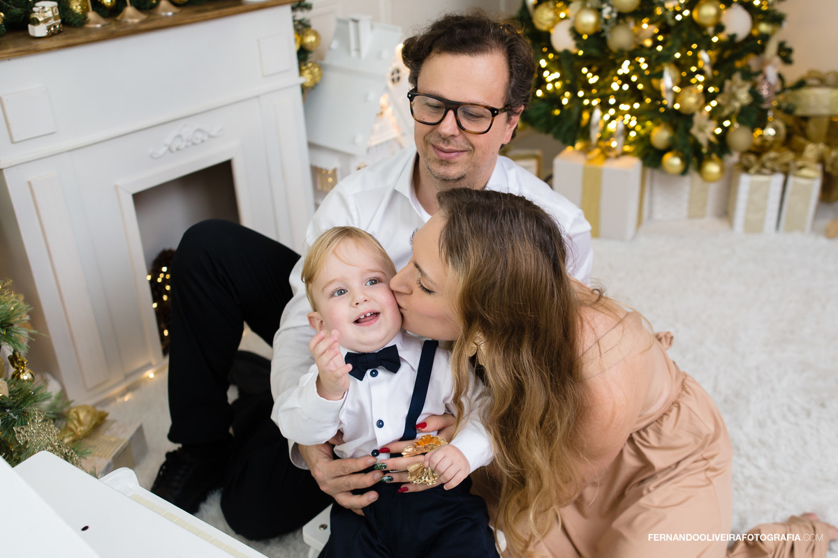 Ensaio de natal estudio são paulo infantil decoraçao