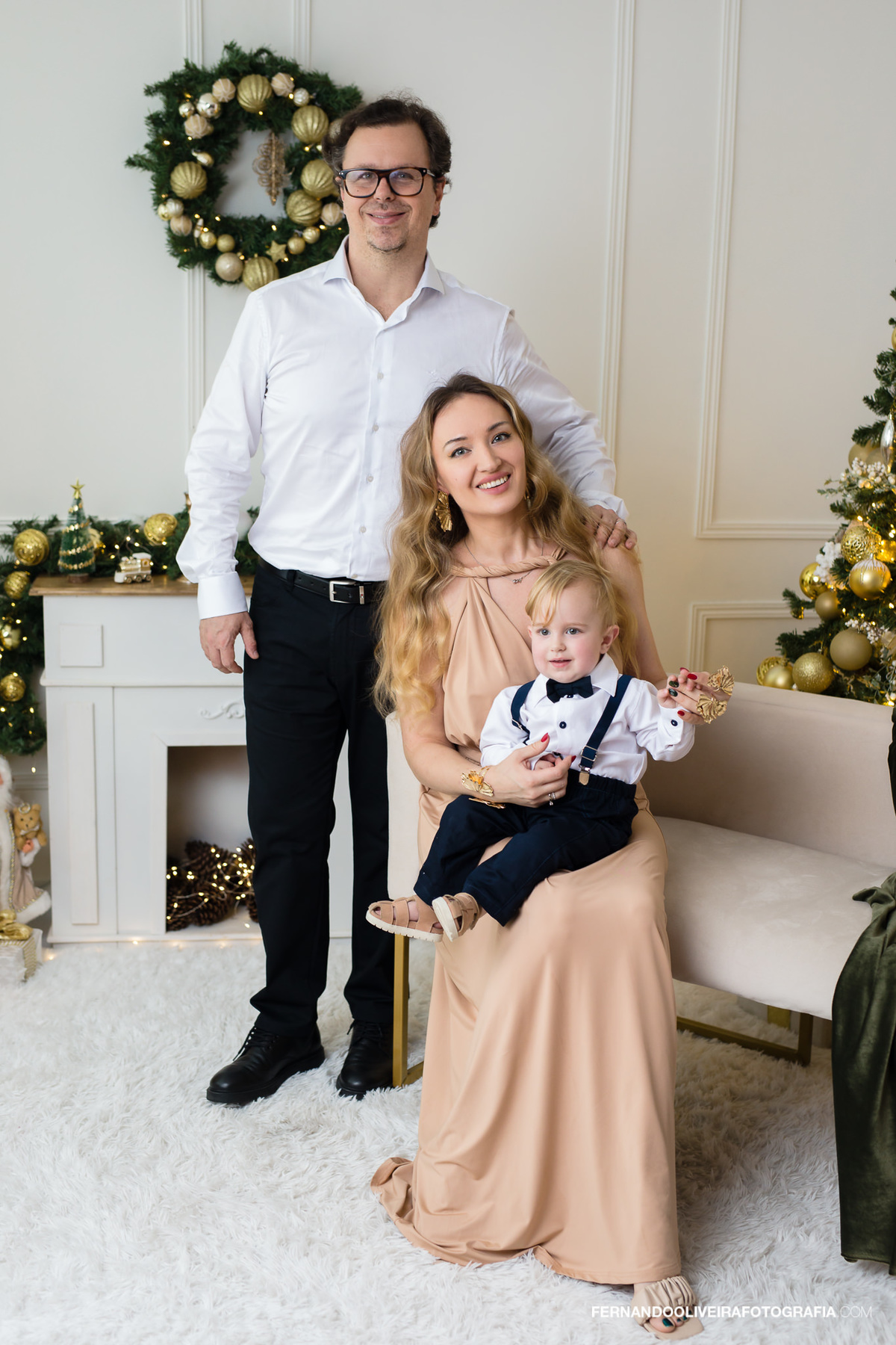 Ensaio de natal estudio são paulo infantil decoraçao