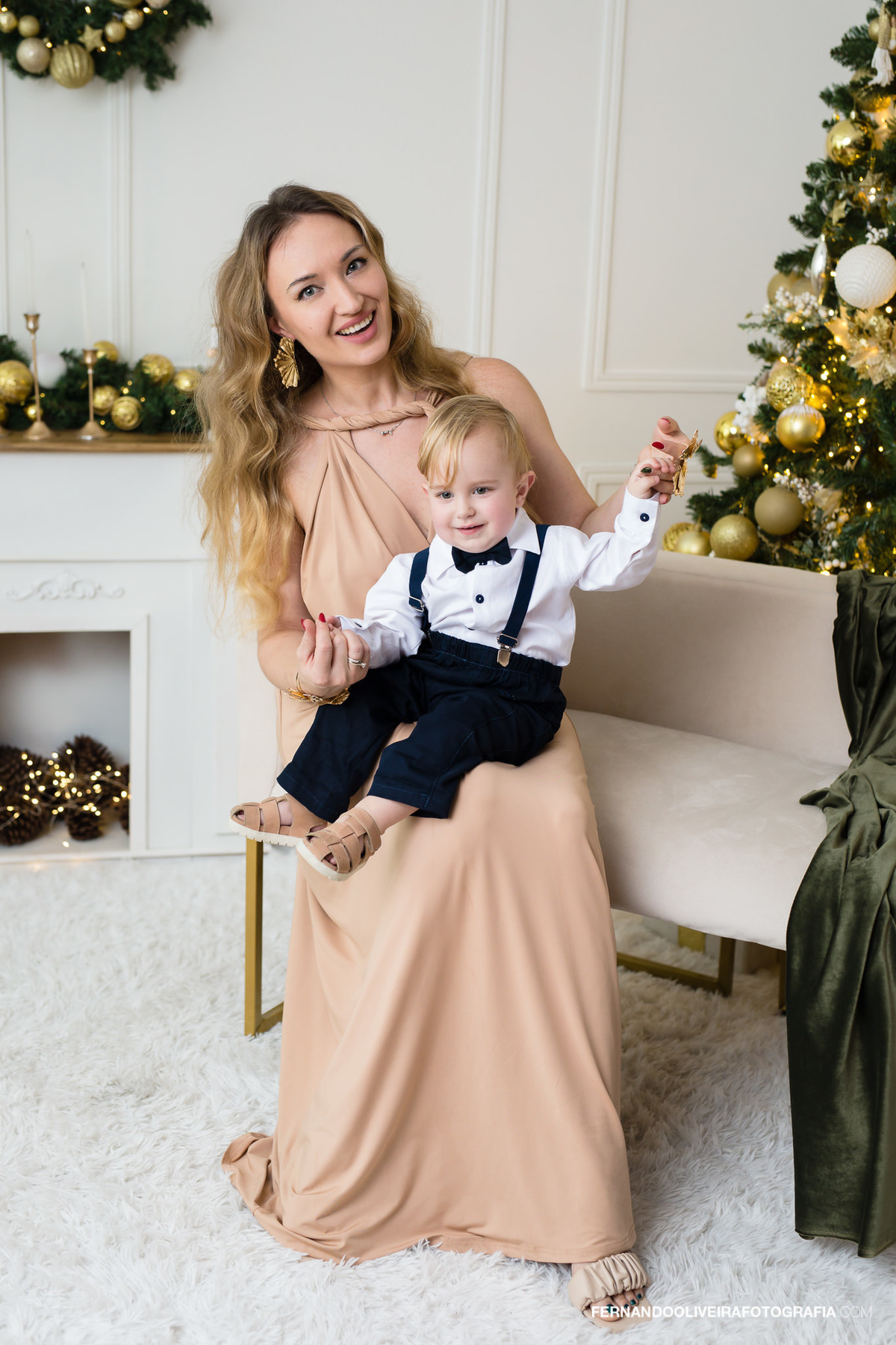 Ensaio de natal estudio são paulo infantil decoraçao