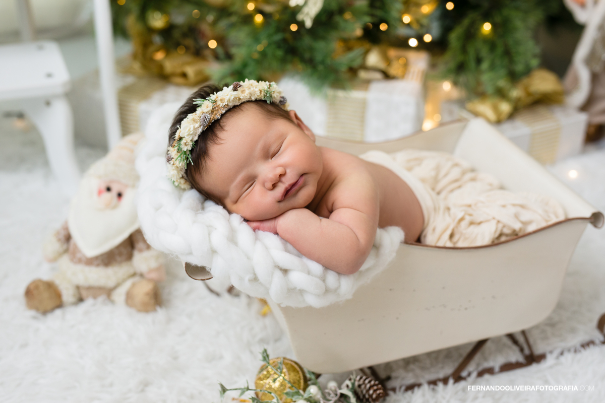 ensaio newborn natal decoração de natal estudio fotografico são paulo sp zona sul brooklin moema campo belo jardins itaim bibi fernando oliveira bruna rafaela