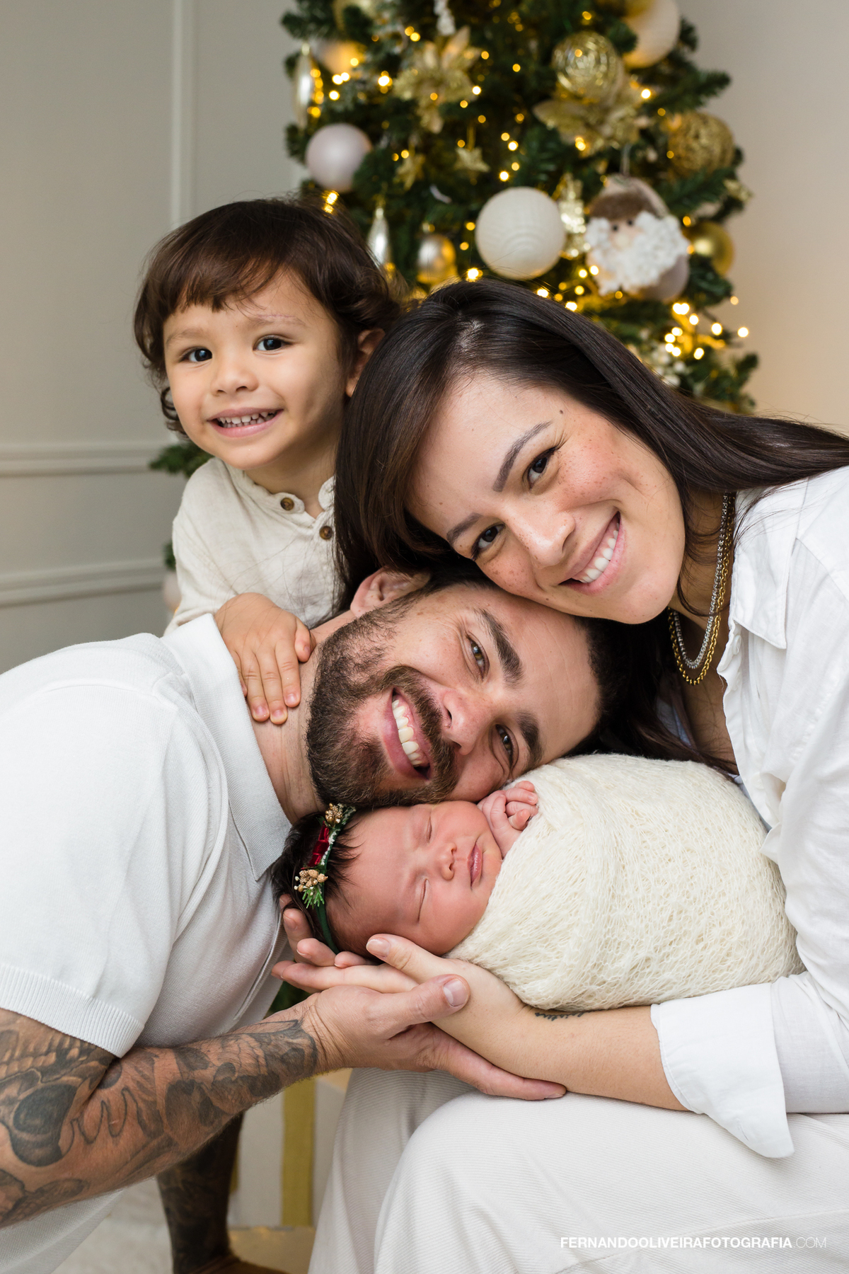 ensaio newborn natal decoração de natal estudio fotografico são paulo sp zona sul brooklin moema campo belo jardins itaim bibi fernando oliveira bruna rafaela