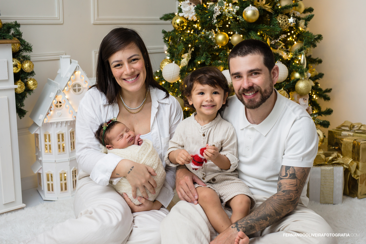 ensaio newborn natal decoração de natal estudio fotografico são paulo sp zona sul brooklin moema campo belo jardins itaim bibi fernando oliveira bruna rafaela