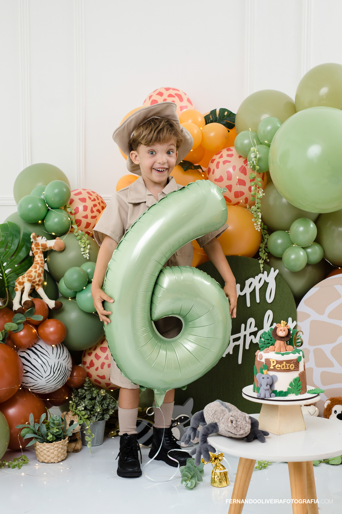Ensaio smash the caka estudio aniversário decoração safari são paulo fotografo fotografa fernando oliveira bruna rafaela brooklin moema campo belo sao paulo