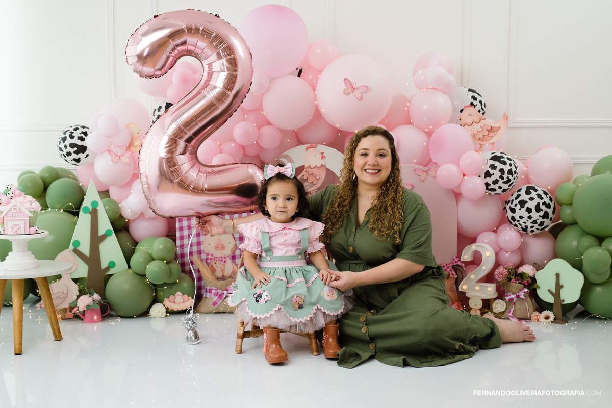ensaio smash the cake estudio sp são paulo fazendinha decoração aniversario 2 anos infantil