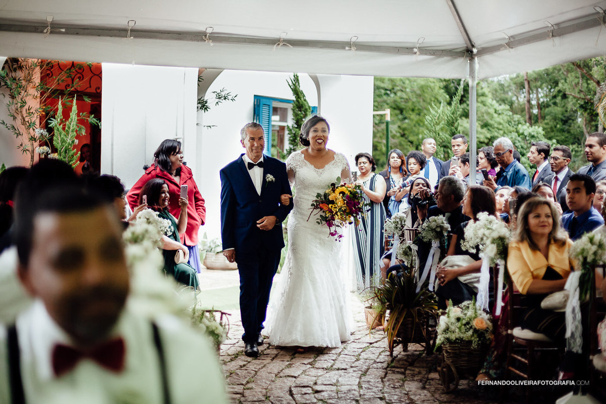 entrada da noiva casamento de dia canto das heras cotia sao paulo sp fotografo fernando oliveira