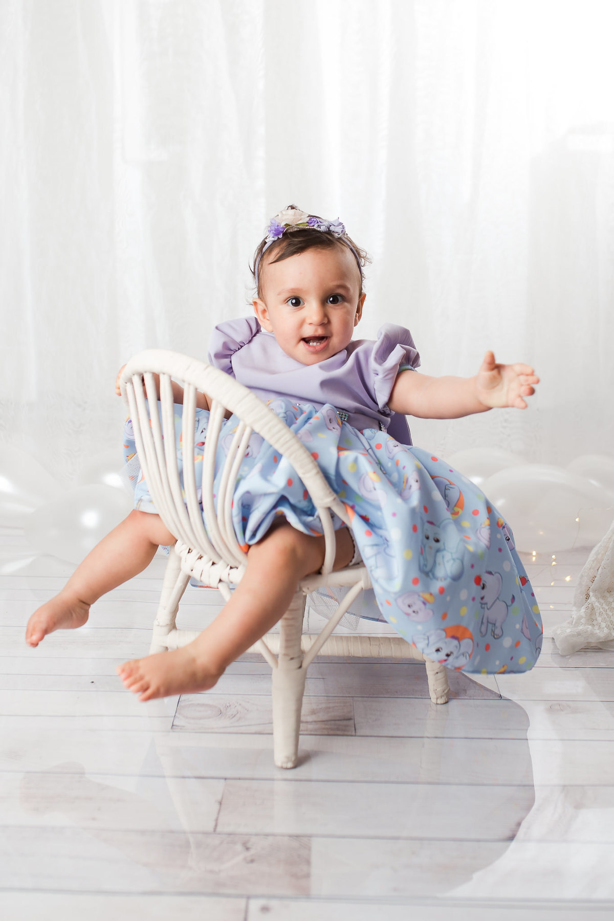 ensaio ano smash the cake