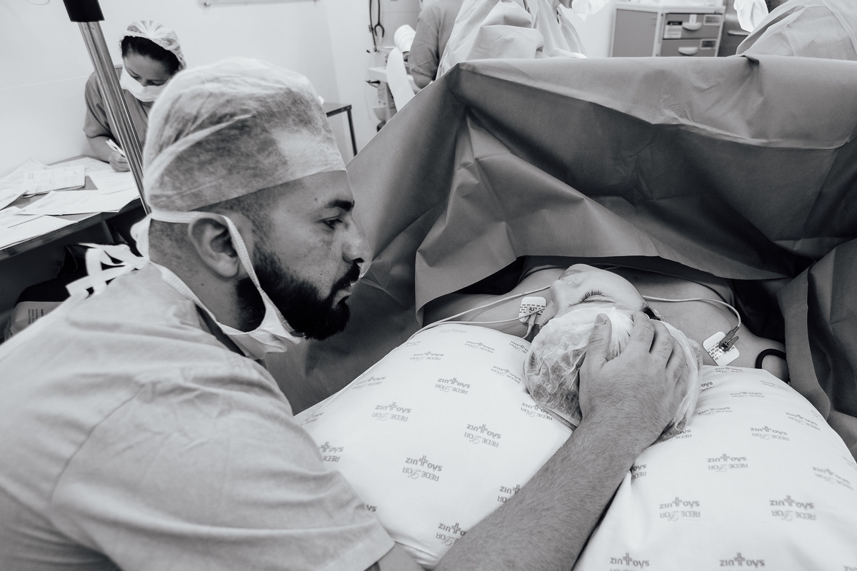 Fotografia de Parto hospital e maternidade são luiz pro matre são paulo natural cesárea