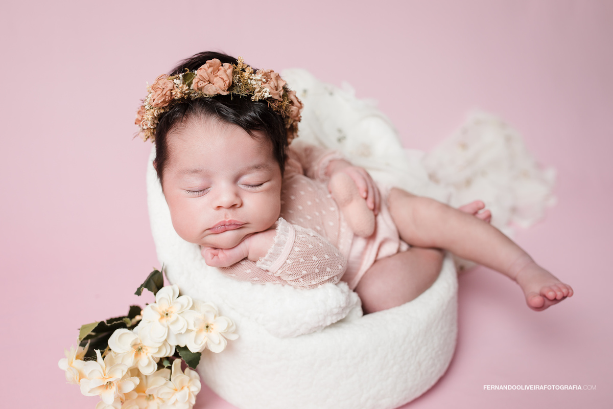 Ensaio newborn em casa