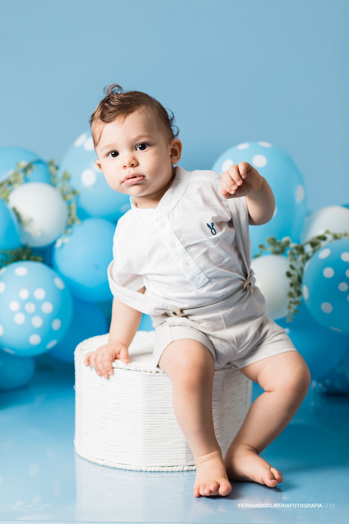 Ensaio smash the cake