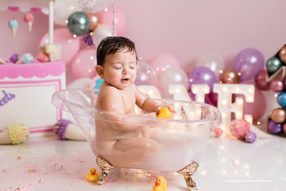 ensaio smash the cake livia