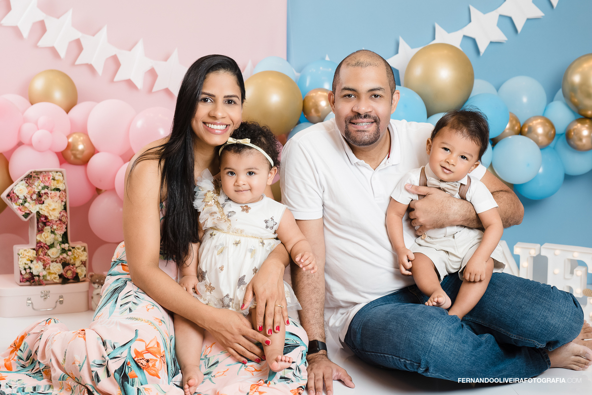 Ensaio Smash the cake estúdio sp