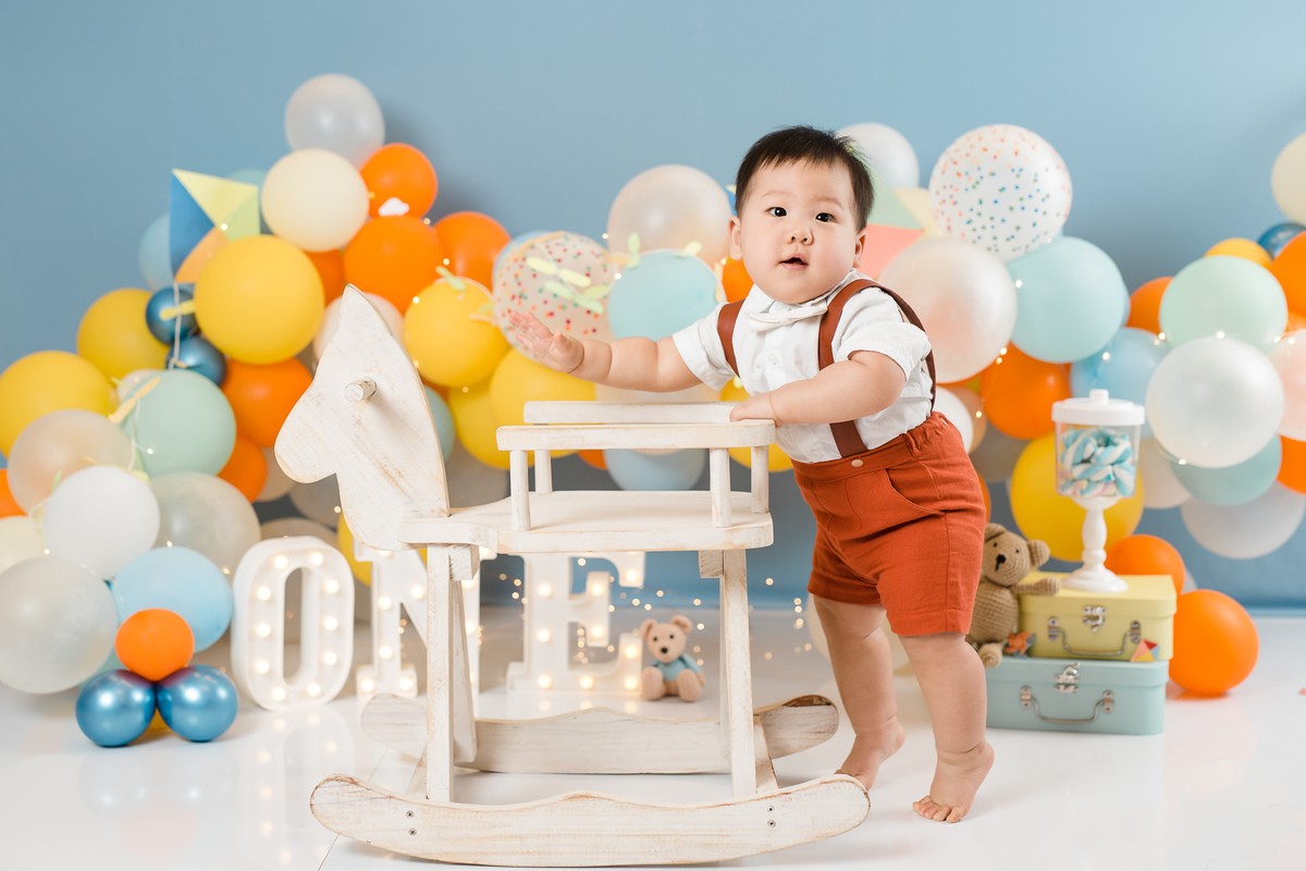 Ensaio smash the cake brooklin moema 1 ano acompanhamento