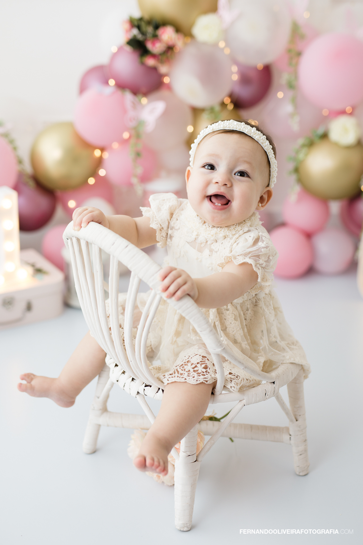 ensaio smash the cake 1 ano brooklin bebe