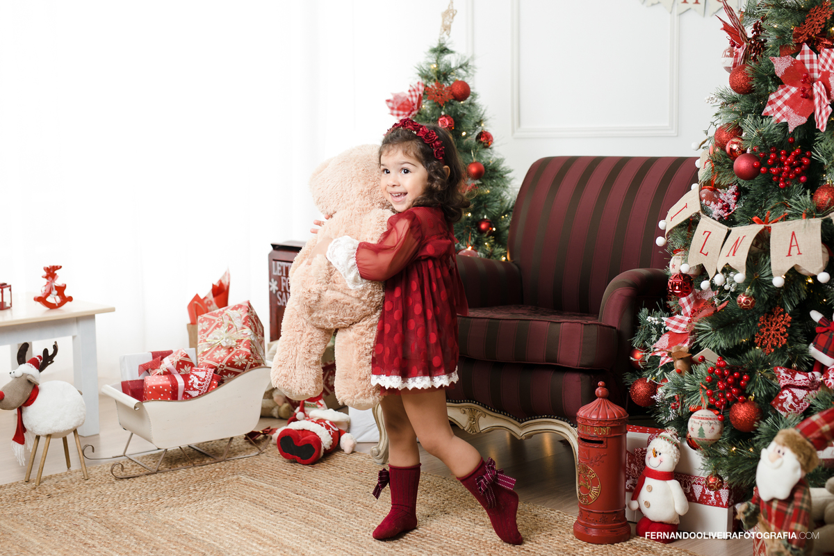 Sessão de natal em estúdio são paulo sp mini sessão