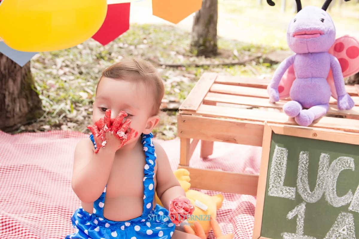 Lucas - 12 meses - smash the cake - termopolis