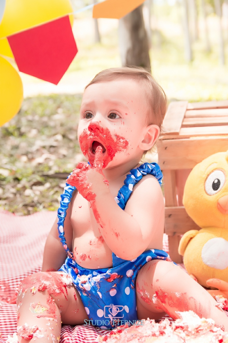 Lucas - 12 meses - smash the cake - termopolis