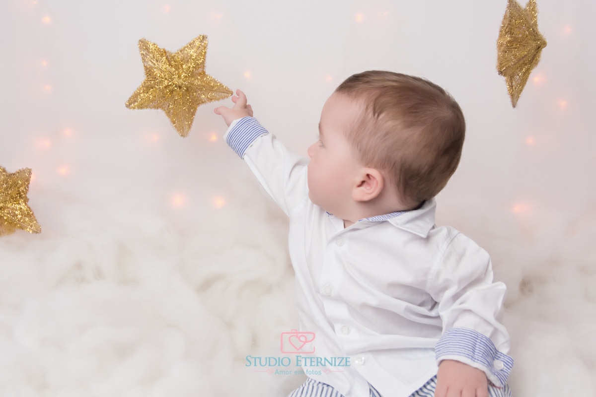 Pedro 8 meses - Studio Eternize - São Sebastião do Paraíso - MG