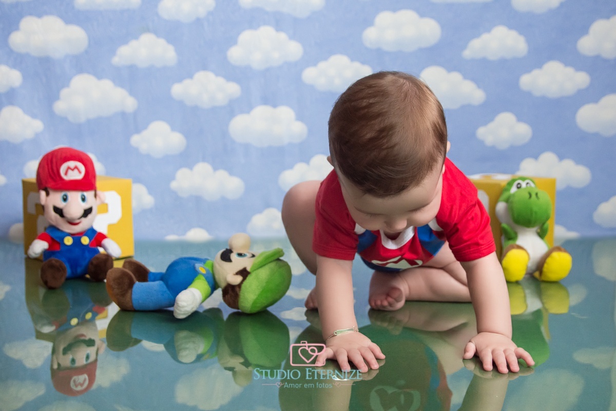 Pedro 8 meses - Studio Eternize - São Sebastião do Paraíso - MG