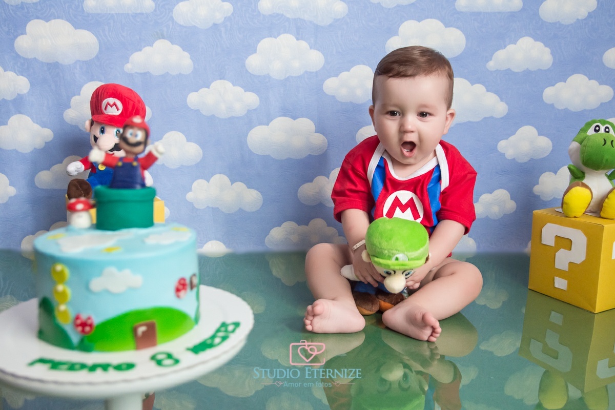Pedro 8 meses - Studio Eternize - São Sebastião do Paraíso - MG