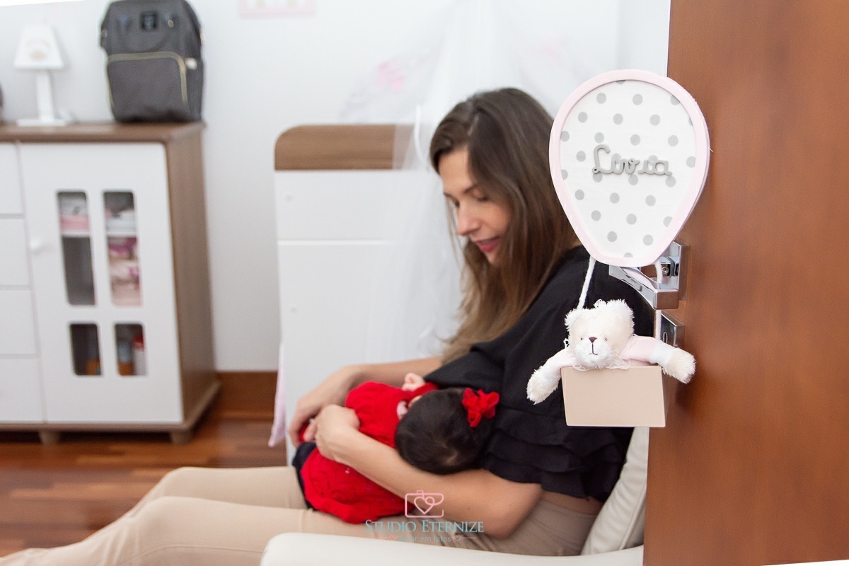 LÍVIA - 30 DIAS - NEWBORN-  POSE COM A MÃE - STUDIO ETERNIZE - POÇOS DE CALDAS