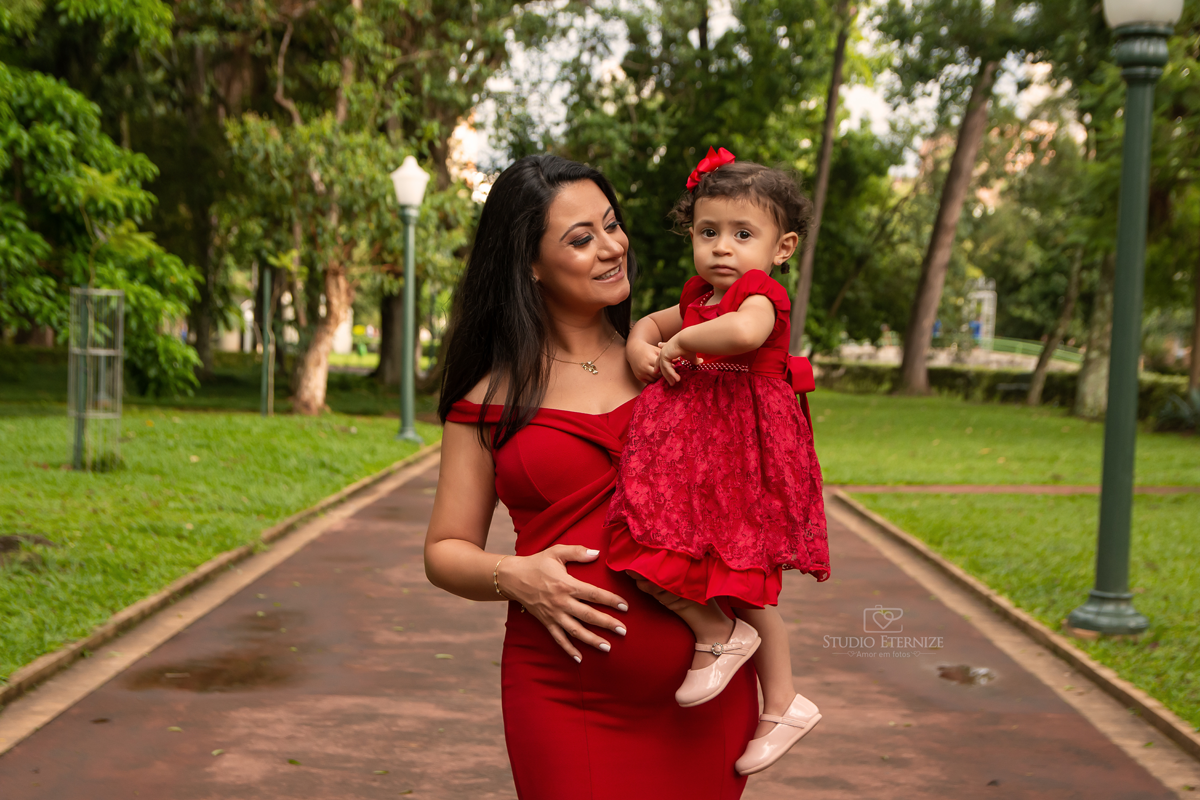 Fotografia de gestante - Ensaio de família - Poços de Caldas - MG