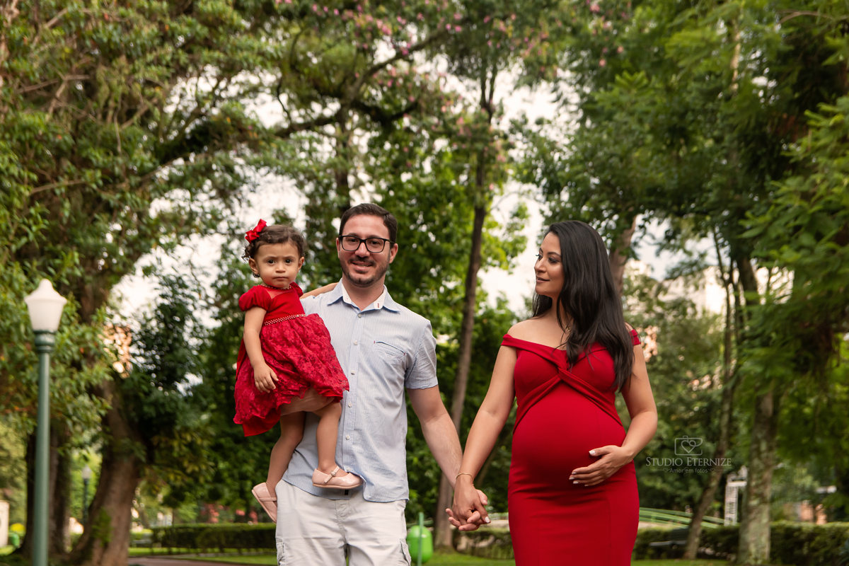 Fotografia de gestante - Ensaio de família - Poços de Caldas - MG